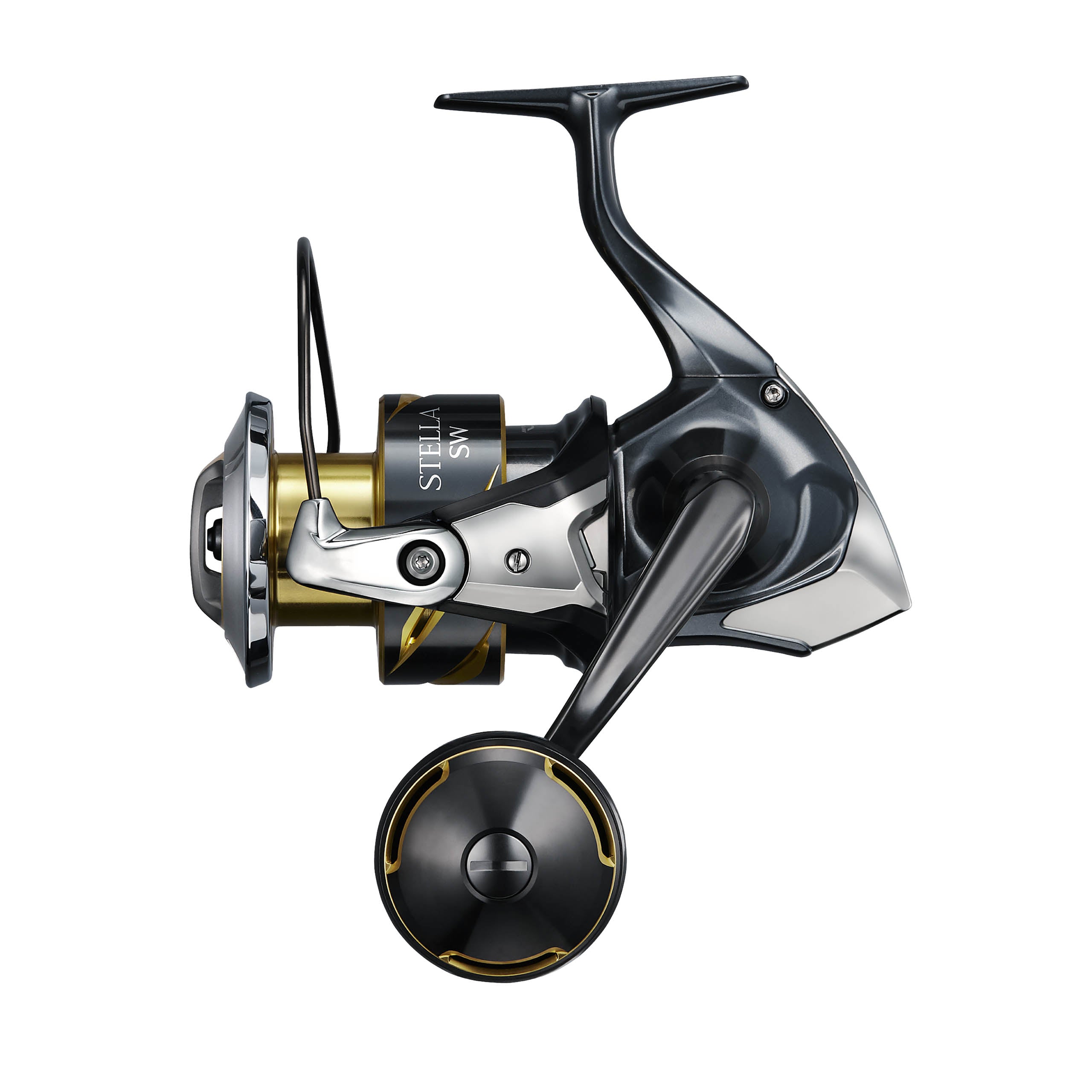 Modelo completo (Stella SW D STLSW6000HG)
Categoria e nível (Premium Saltwater 6000)
Característica principal (High Gear)
Tecnologias destacadas (HAGANE e X-Protect Waterproof)
Branding (Barracuda Pesca)