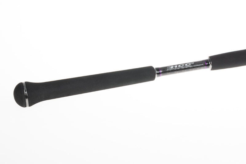 Hart Toro Trek 9'0" - Detalhe do cabo ergonómico com acabamento premium e porta-carretos TVS