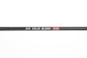 Hart Miura Max-S - Detalhe do blank Air Solid Blank ASB em carbono maciço com microcâmara de ar
