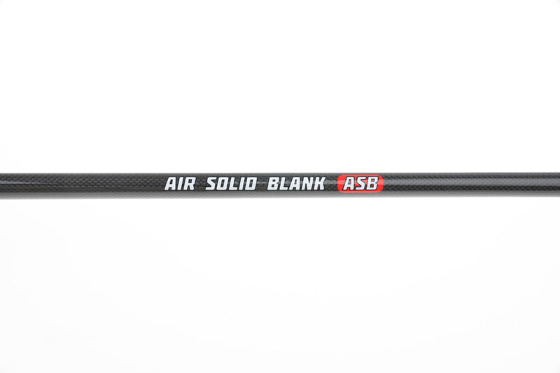 Hart Miura Max-S - Detalhe do blank Air Solid Blank ASB em carbono maciço com microcâmara de ar
