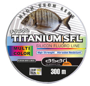 Linha Monofilamento Asari Titanium SFL Multicolor 300m — bobina