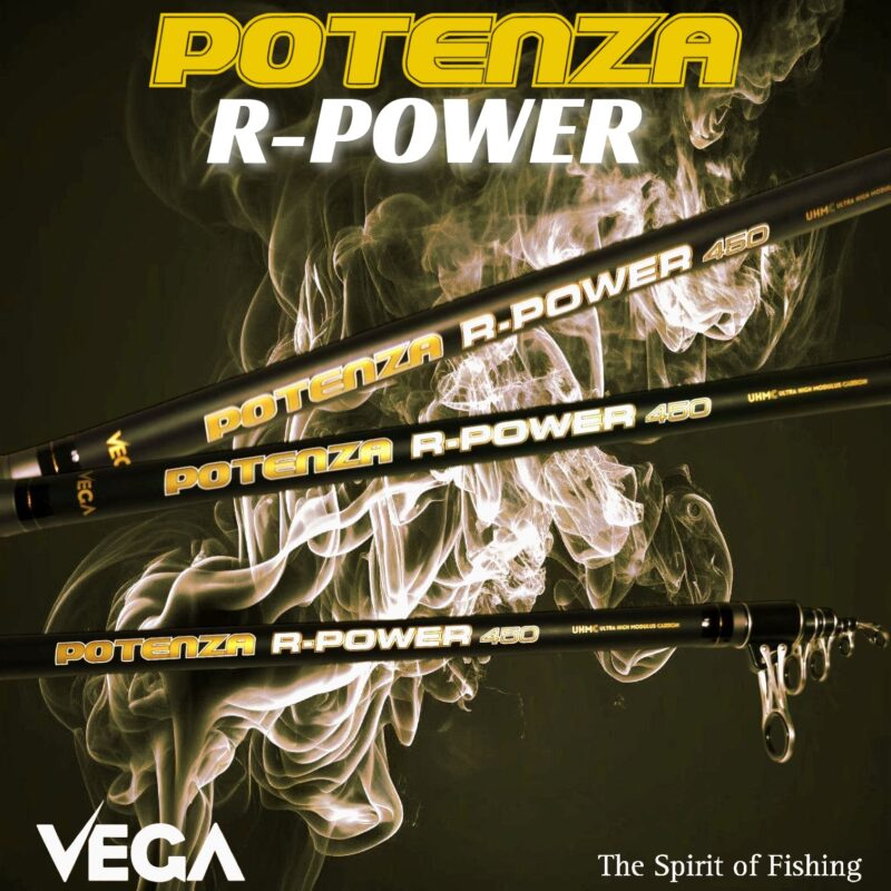 Cana Telescópica Vega Potenza R-Power 4.50m (100-300g)
