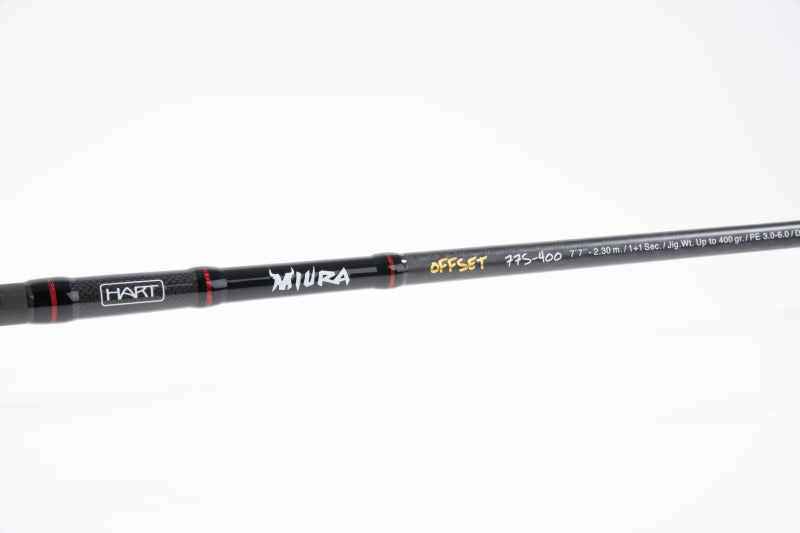 Cana Hart Miura Offset 77S-400 - blank HART MIURA OFFSET inscrição dourada 2,30m até 400g PE 3.0-6.0