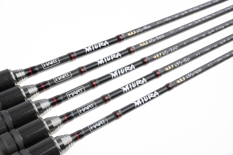Hart Miura Max-S gama completa modelos tecnologia ASB Air Solid Blank
