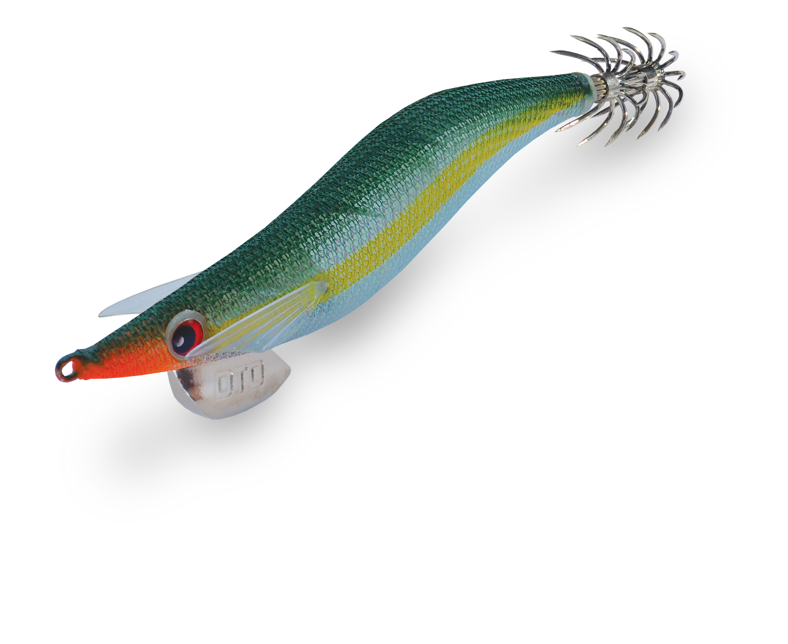 Isca egi DTD Retro OITA 3.0 cor Dark Green verde escuro corpo luminoso efeito transparente