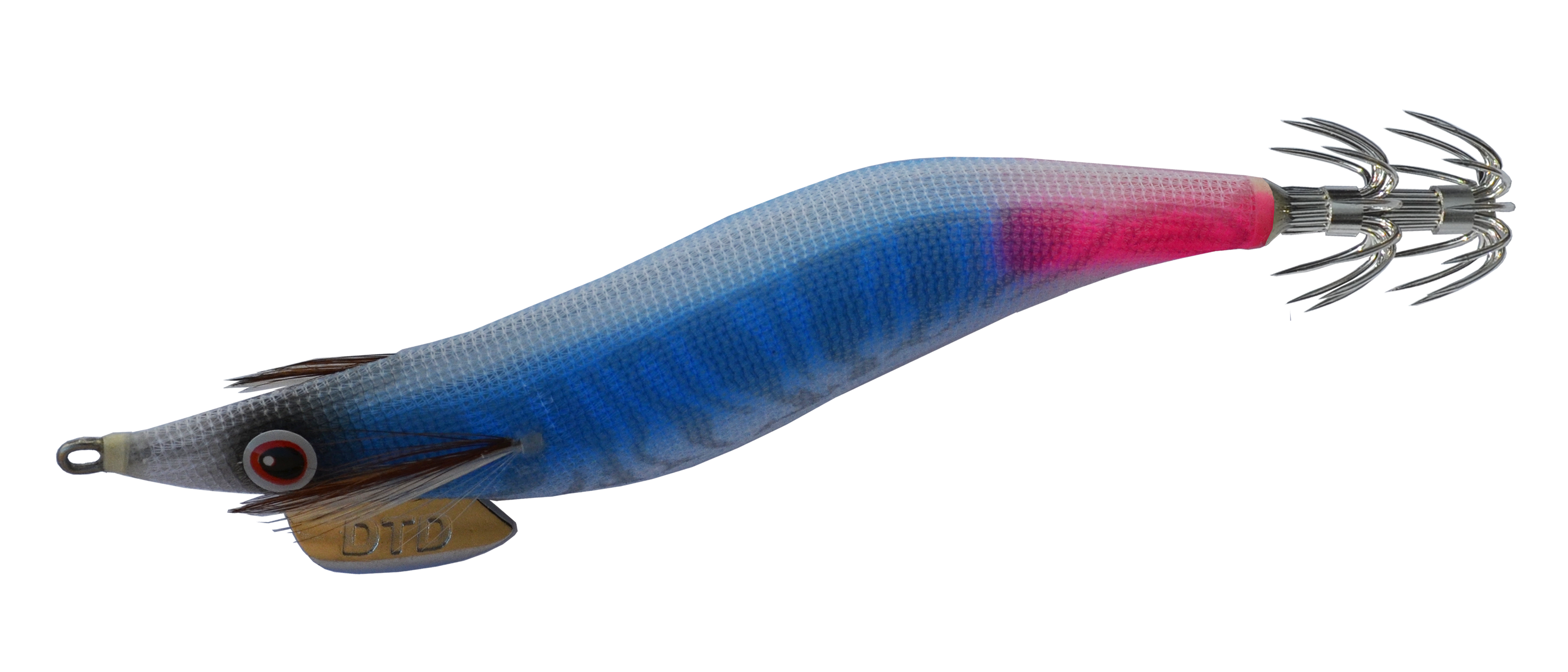 Isca egi DTD Special OITA 3.0 cor Blue azul rosa rainbow corpo luminoso