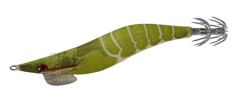 Isca egi DTD Shrimp OITA 3.0 cor Green verde imitação camarão corpo luminoso