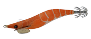 Isca egi DTD Shrimp OITA 3.0 cor Orange laranja imitação camarão corpo luminoso