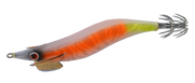 Isca egi DTD Special OITA 3.0 cor Orange laranja amarelo rainbow corpo luminoso