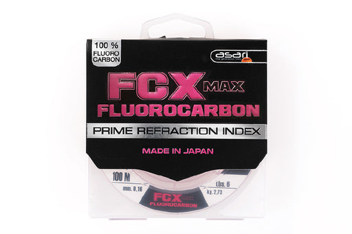 Fluorocarbono Asari FCX Max Pink 100m — 100% fluoro japonês Made in Japan