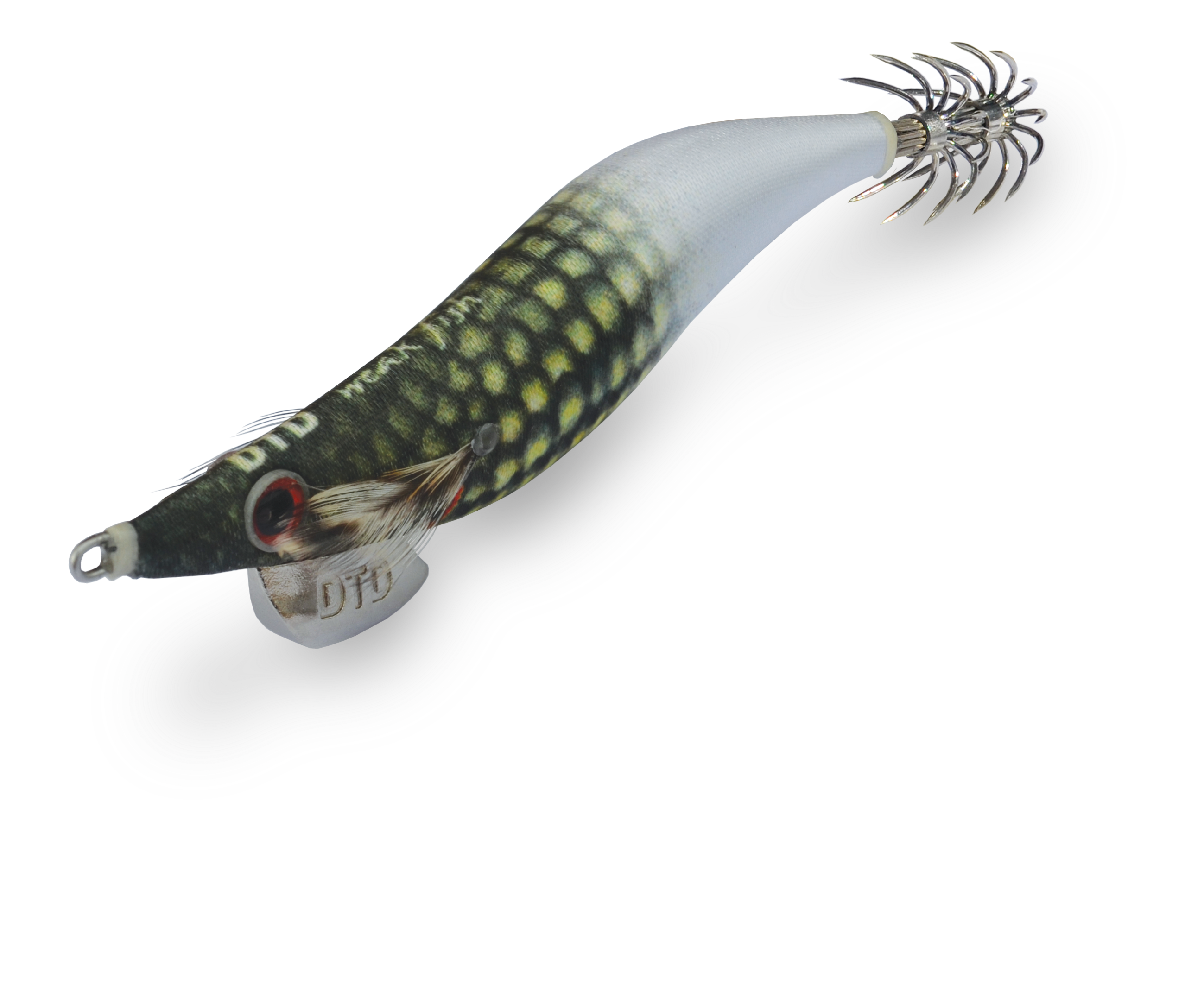 Isca egi DTD Weak Fish EGI 2.5 Castanuela castanheta cauda branca peixe fraco EFTTEX Budapeste