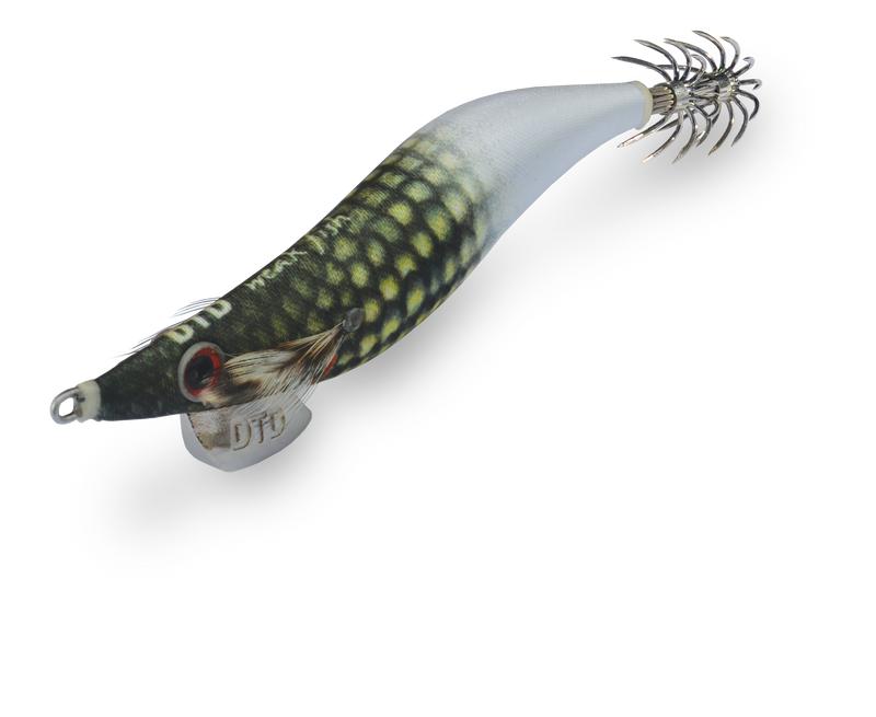 Isca egi DTD Weak Fish EGI 2.5 Castanuela castanheta cauda branca peixe fraco EFTTEX Budapeste
