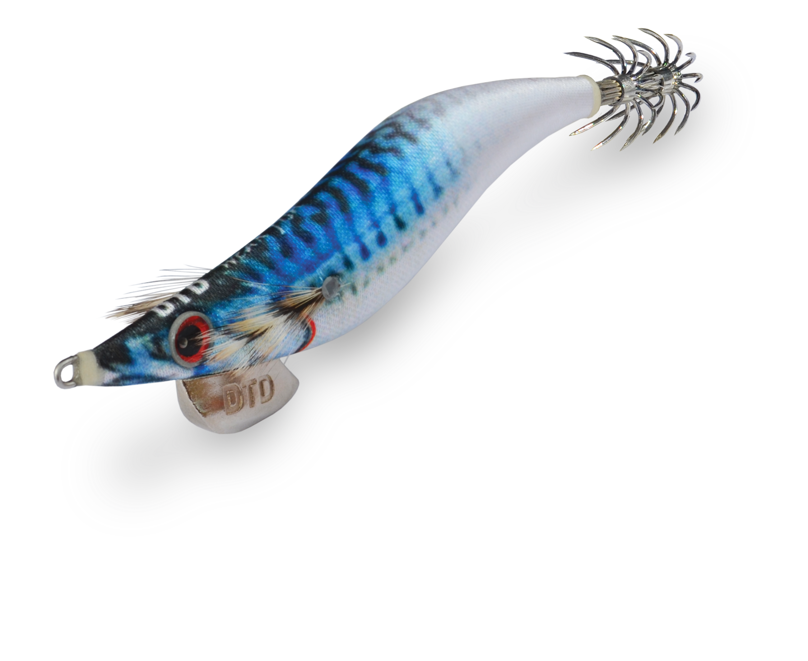 Isca egi DTD Weak Fish EGI 2.5 Mackerel cavala cauda branca peixe fraco EFTTEX Budapeste