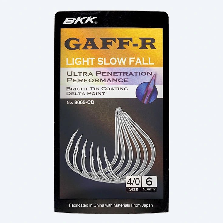 Anzóis BKK Gaff-R (Slow Jigging Hook / Cutting Delta Point) - Barracuda Pesca