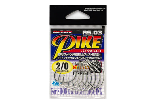 Anzóis Decoy Pike AS-03 (Finesse & Light Jigging) - Barracuda Pesca