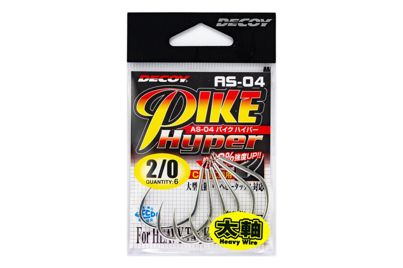 Anzóis Decoy Pike Hyper AS-04 (Heavy Duty / Jigging & Pesca Pesada) - Barracuda Pesca