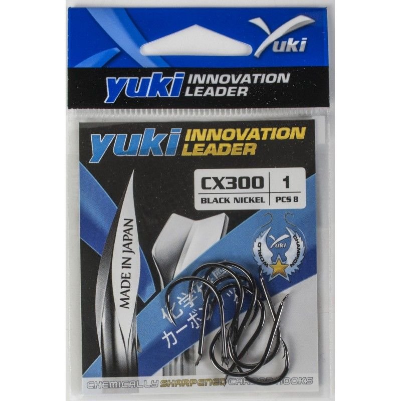 Anzol de Paleta Yuki CX300 Chinu com Duas Farpas - Barracuda Pesca