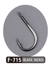 Anzol Sasame Ijika REV F-305 (Black Nickel / Olhal) - Barracuda Pesca