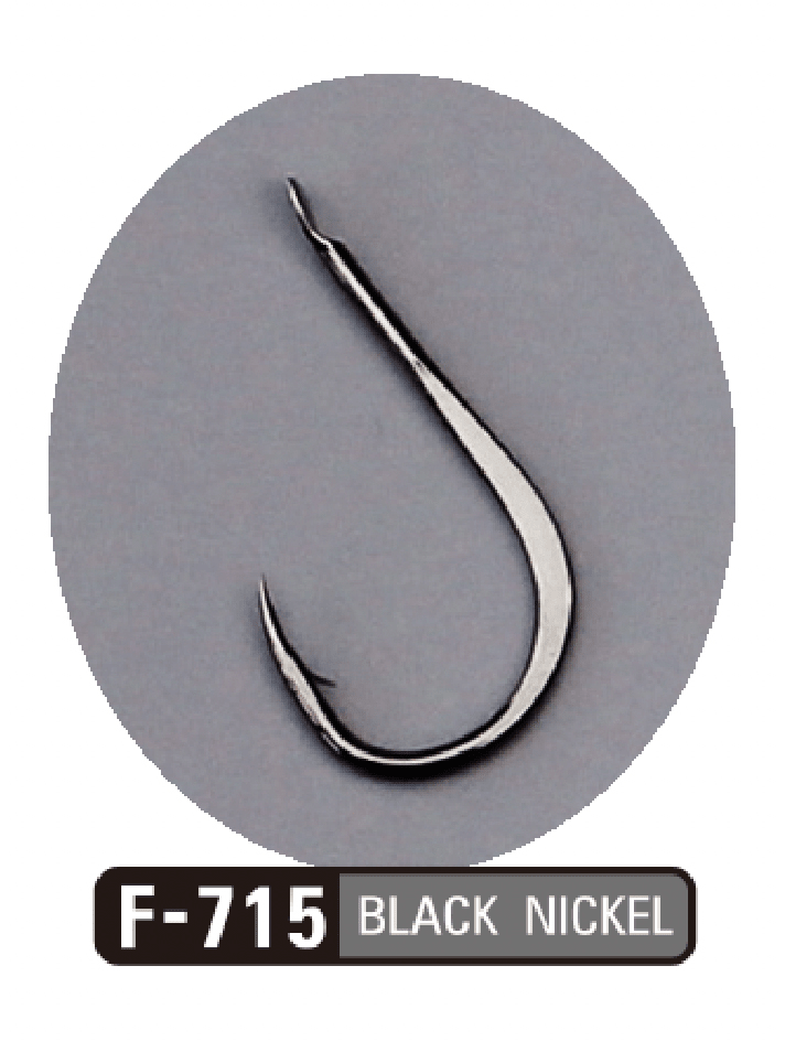 Anzol Sasame Ijika REV F-305 (Black Nickel / Olhal) - Barracuda Pesca