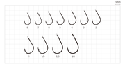 Anzol Sasame Light Circle TW F-401 (Black Nickel / Circle Hook) - Barracuda Pesca