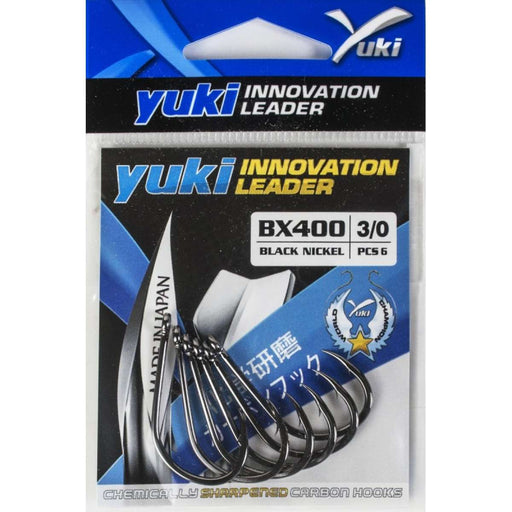 Anzol Yuki BX40 Black Nickel — Big Game Made in Japan - Barracuda Pesca