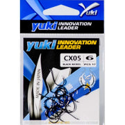 Anzol Yuki CX05 Black Nickel Chinu — Made in Japan - Barracuda Pesca
