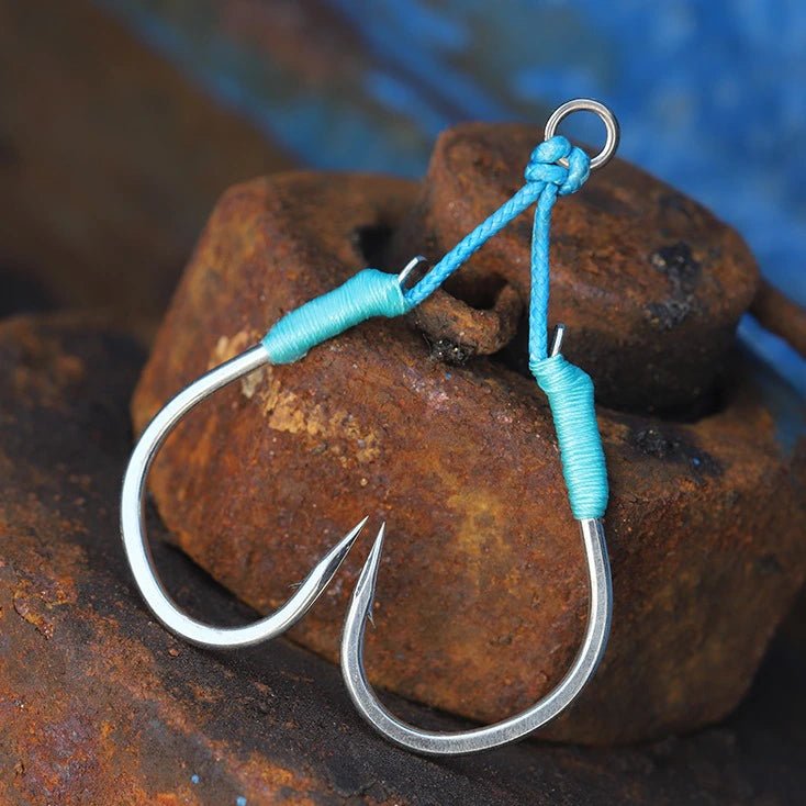 Assist Hook BKK SF Lentus M (Heavy Slow Jigging / Fluorocarbon Core) - Barracuda Pesca