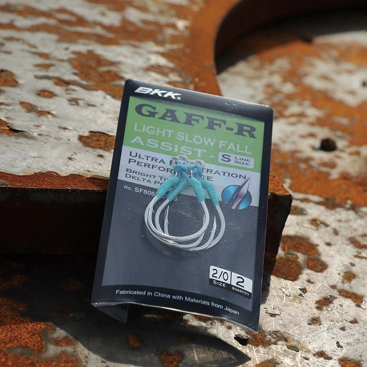 Assist Hook BKK SF Lentus S (Heavy Slow Jigging / Short Cord / Fluorocarbon Core) - Barracuda Pesca