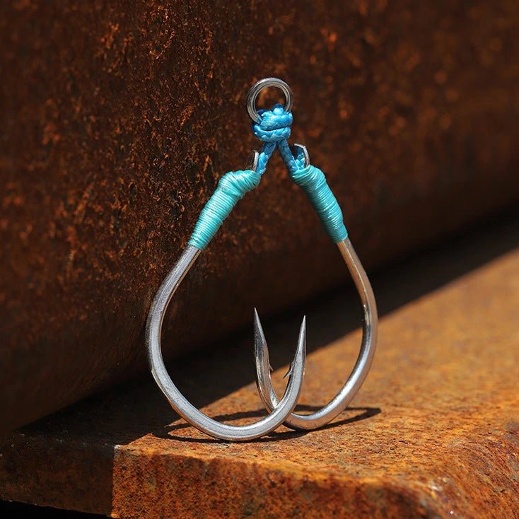 Assist Hook BKK SF Lentus S (Heavy Slow Jigging / Short Cord / Fluorocarbon Core) - Barracuda Pesca