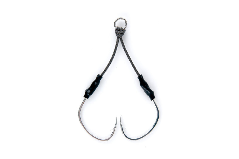 Assist Hooks Decoy Twin Pike DJ-88 (Twin Assist for Light & Shore Jigging) - Barracuda Pesca