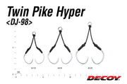 Assist Hooks Decoy Twin Pike Hyper DJ-98 (Heavy Duty Twin Assist) - Barracuda Pesca