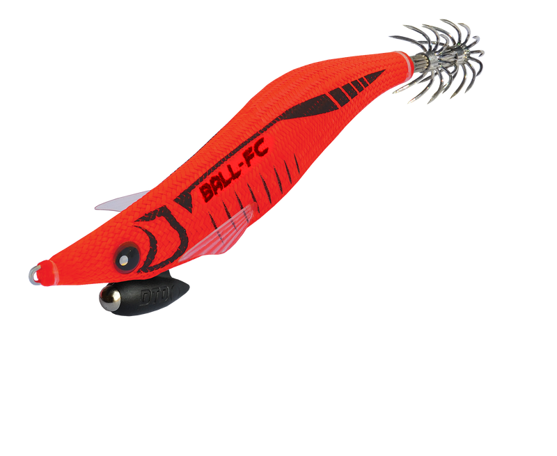 Isca egi DTD Ball Full Color EGI 3.0 Red vermelho lançamento longo 36% distância tecnologia peso móvel
