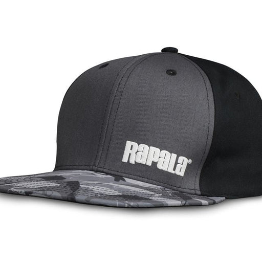 Boné Rapala Lure Camo Flat Brim Cap – Aba Reta e Frente em Algodão - Barracuda Pesca
