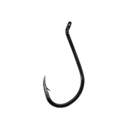 Anzol Yuki BX500 Black Nickel com olhal oblíquo e ponta bico de polvo. Forma redonda, abertura larga, ideal para peixes grandes. Fabricado no Japão. Vários tamanhos disponíveis.