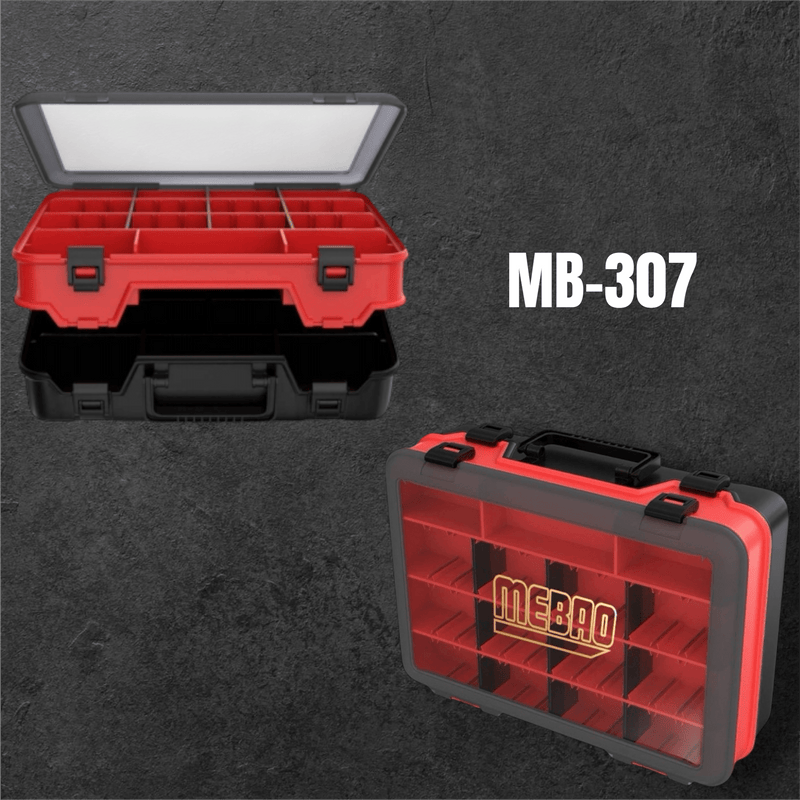 Caixa Multifunções Dupla Mebao MB-307 - Barracuda Pesca