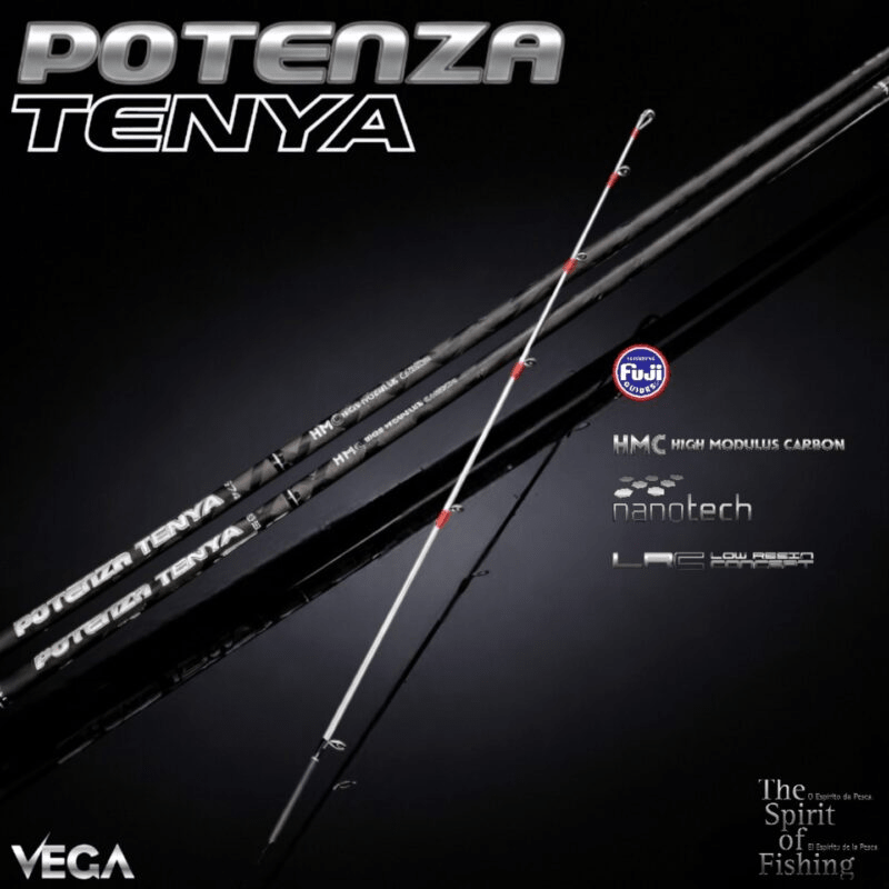 Cana Embarcada Vega Potenza Tenya 2.74m - Pesca Ultraleve HMC - Barracuda Pesca