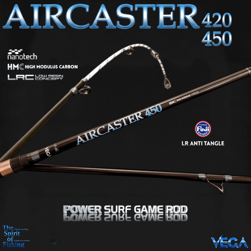 Cana Surfcasting Vega Aircaster Surf Híbrida (4.20m / 4.50m) - Barracuda Pesca