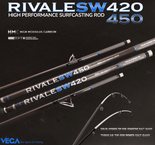 Cana Surfcasting Vega Rivale SW (Híbrida / Tubular) - Barracuda Pesca