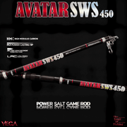Cana Vega Avatar SWS 4.50m (Ação 80-250g / Carbono HMC) - Barracuda Pesca