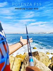 Cana Vega Potenza F11 5.00m (Ação 10-120g / Passadores e Porta-Carretos Fuji / Power Lift 5kg) - Barracuda Pesca