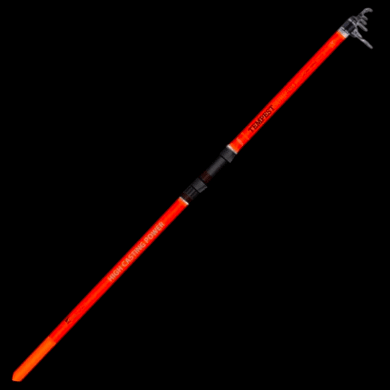 Cana Vega Tempest Surf 4.50m (Ação 100-250g / Carbono HTC / Telescópica) - Barracuda Pesca