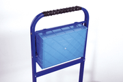Carrinho Vercelli Trolley - Carrinho Rodas Insufláveis para Areia com Bancada - Barracuda Pesca