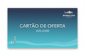 Cartão de Oferta Barracuda Pesca