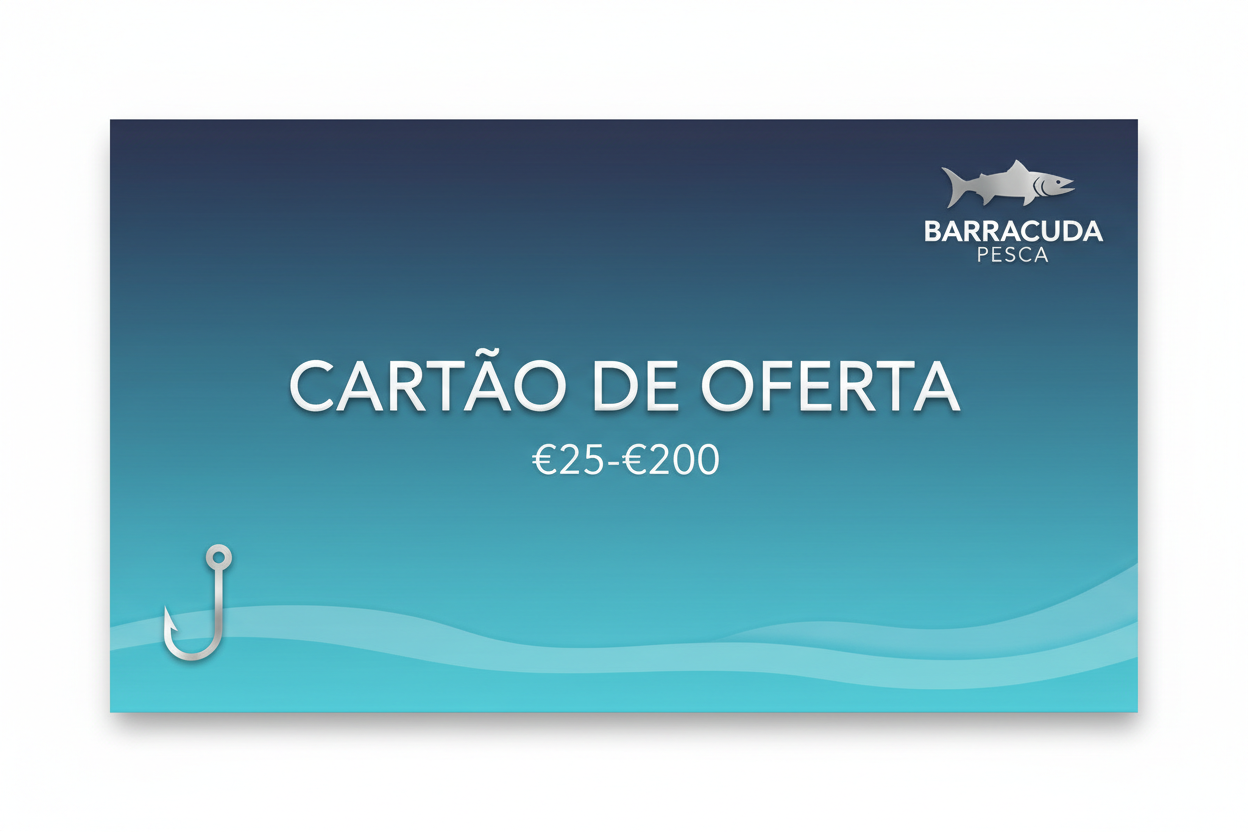 Cartão de Oferta Barracuda Pesca