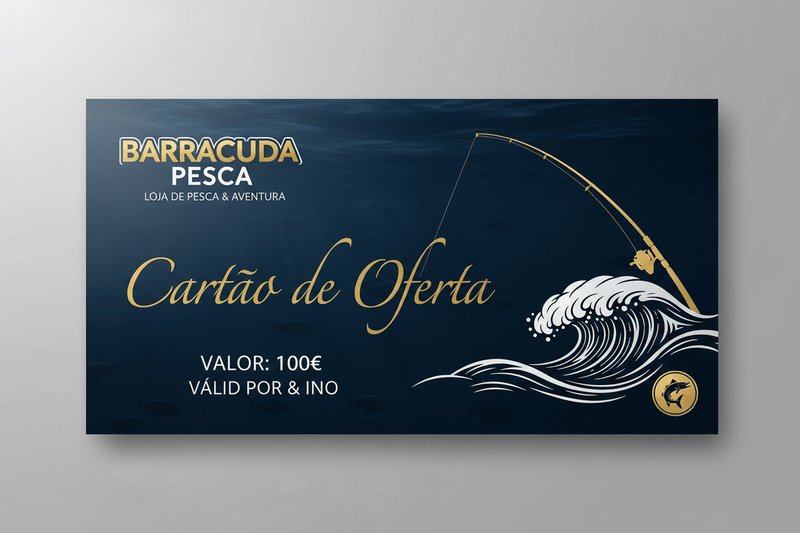 Cartão de Oferta Barracuda Pesca - Barracuda Pesca