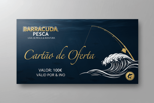 Cartão de Oferta Barracuda Pesca - Barracuda Pesca