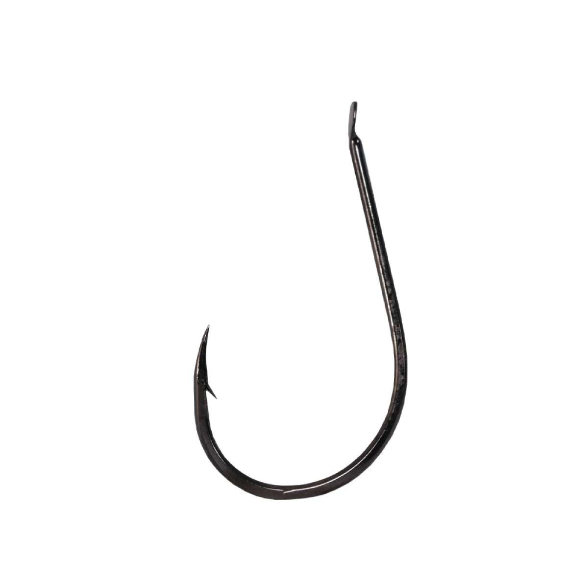 Anzol Yuki CK88 Chinu Black Nickel sem argola, torcido. Aço ultra fino e leve. Ideal para peixes desconfiados. Apresentação natural e discreta.