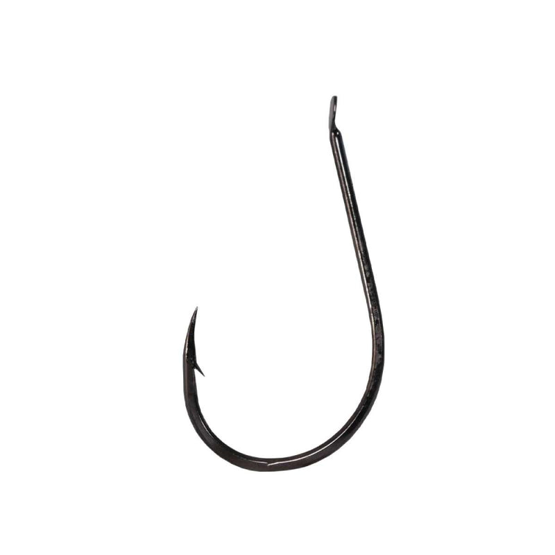Anzol Yuki CK88 Chinu Black Nickel sem argola, torcido. Aço ultra fino e leve. Ideal para peixes desconfiados. Apresentação natural e discreta.