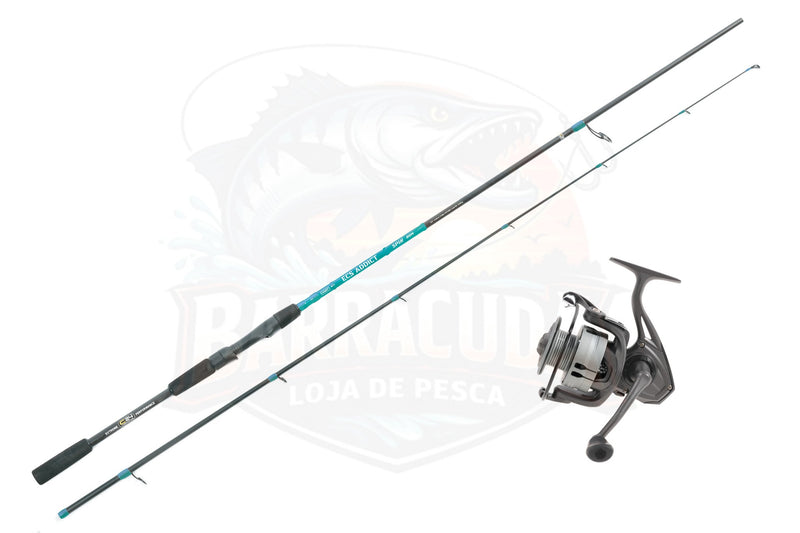 Combo Spinning ECS Addict Spin 90MH (2.74m / 15-50g) + Carreto ECS Addict 4000 - Barracuda Pesca
