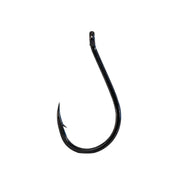  Anzol Yuki CX05 Black Nickel tipo Chinu com ponta curvada e forma torcida. Aço de dureza média para apresentação natural e grande resistência. 14 tamanhos disponíveis. Made in Japan.